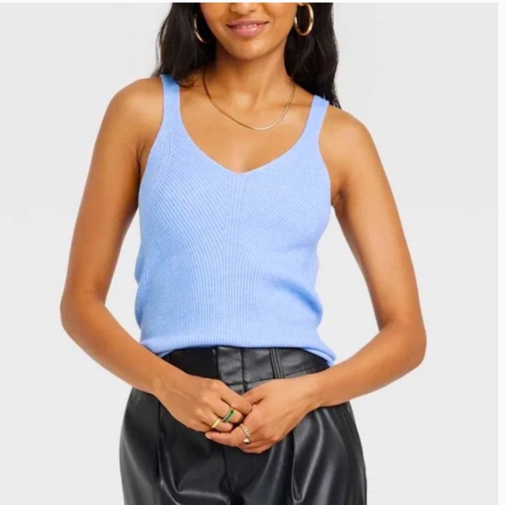 A new day knit tank